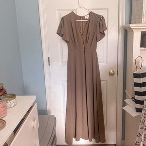 Boutique wrap maxi dress